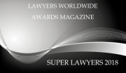 Lawyers Worldwide Awards Super Lawyers 2018